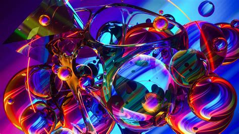 Multicolored Glass Art Hd Abstract Wallpapers Hd Wallpapers Id 63000