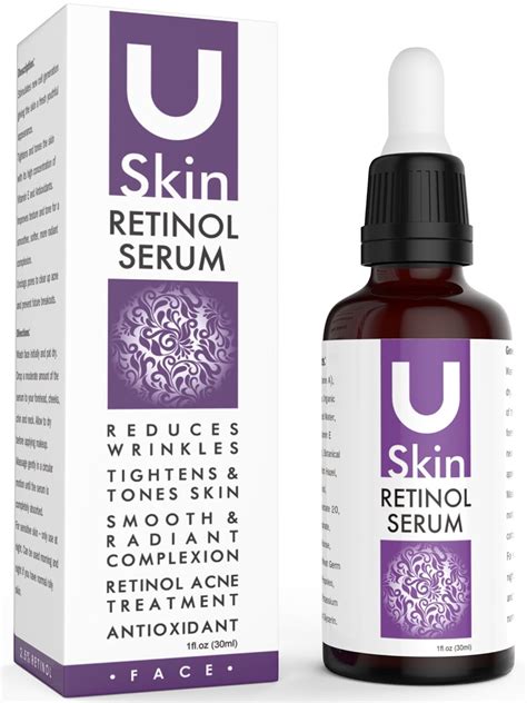 Premium Retinol Face Serum With Hyaluronic Acid And Vitamin E Best