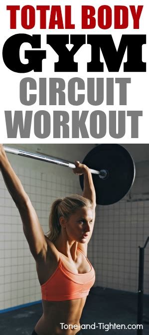 Total Body Circuit Workout With Weights Tone And Tighten