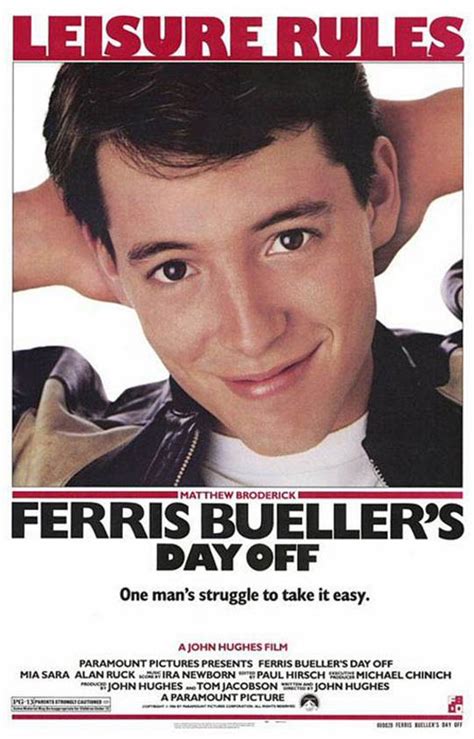 ferris bueller s day off movie large poster