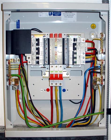 Three phase distribution db box connection. Distribution board - Wikiwand