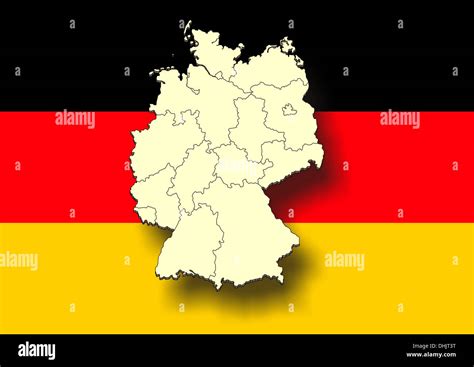 East West Berlin Map Immagini E Fotografie Stock Ad Alta Risoluzione