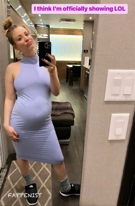 Kaley Cuoco Big Tits Pregnant Fappenist