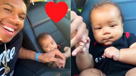 Giannis antetokounmpo's newborn son liam charles antetokounmpo was born 4 months ago back in february 2020, and giannis was seen introducing his son to. Giannis Antetokounmpo's son "Liam Charles Antetokounmpo ...