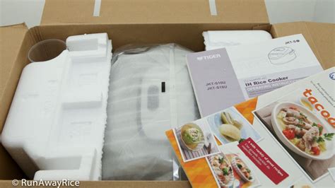 Unboxing Tiger IH 5 5 Cup Rice Cooker With Slower Cooker Bread Maker