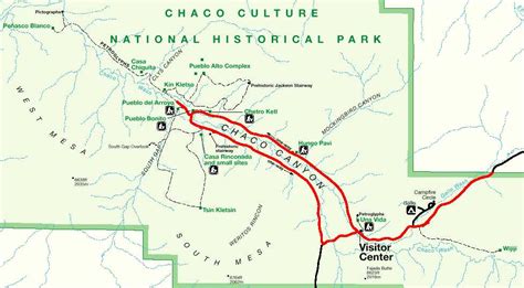 Chaco Canyon Maps