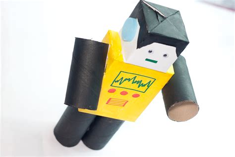 How To Make A Paper Robot 8 Steps With Pictures Wikihow