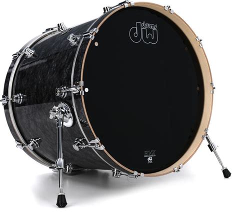 Dw Performance Series Bass Drum 18 X 22 Inch Black Diamond