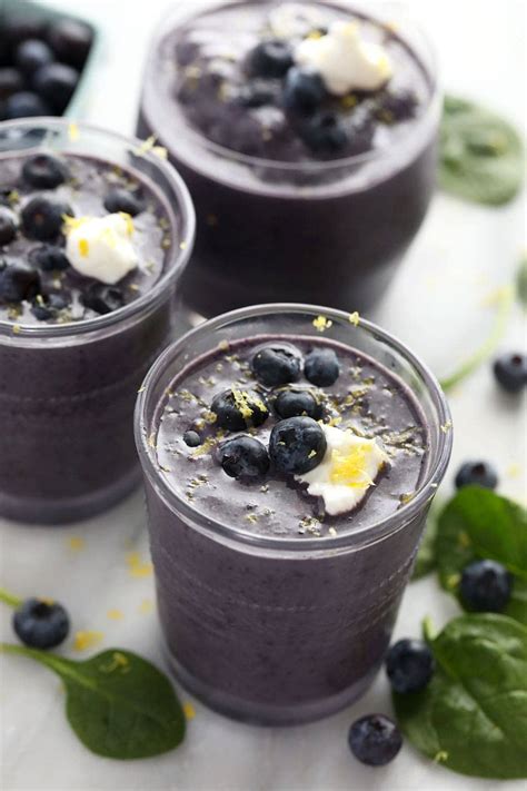 Blueberry Flax Superfood Smoothie Match Foodie Finds Tasty Made Simple