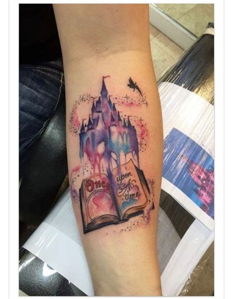 Disney Castle Tattoo Watercolor Vantranorientalmarket
