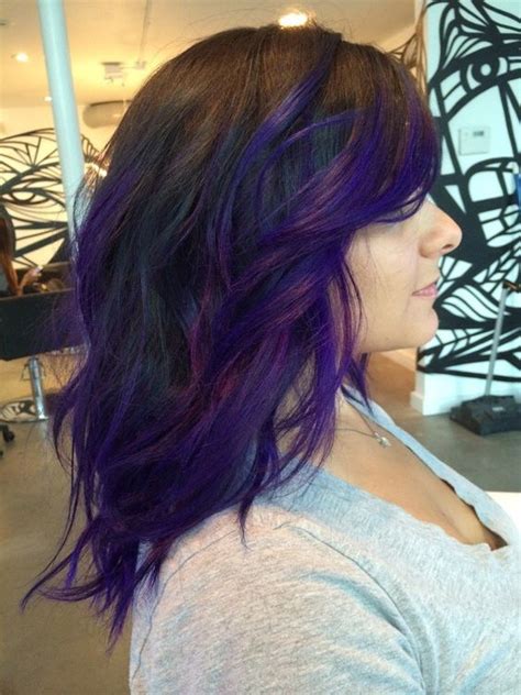 See more ideas about hair, long hair styles, hair styles. 43 Amazing Dark Purple Hair, Balayage/Ombre/violet - Style ...