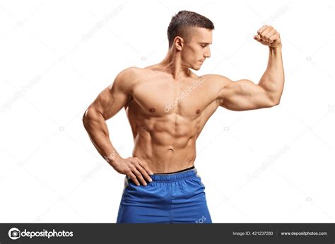 Muscular Guy Flexing Telegraph