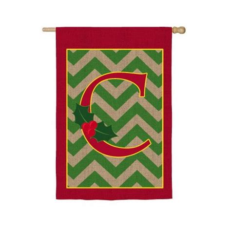 Evergreen Flag And Garden Holy Monogram Vertical Flag