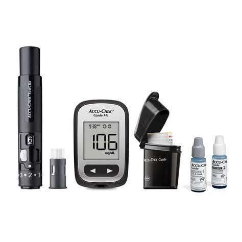 Accu Chek Fastclix Glucose Monitor Kit For Diabetic Blood Sugar Testing