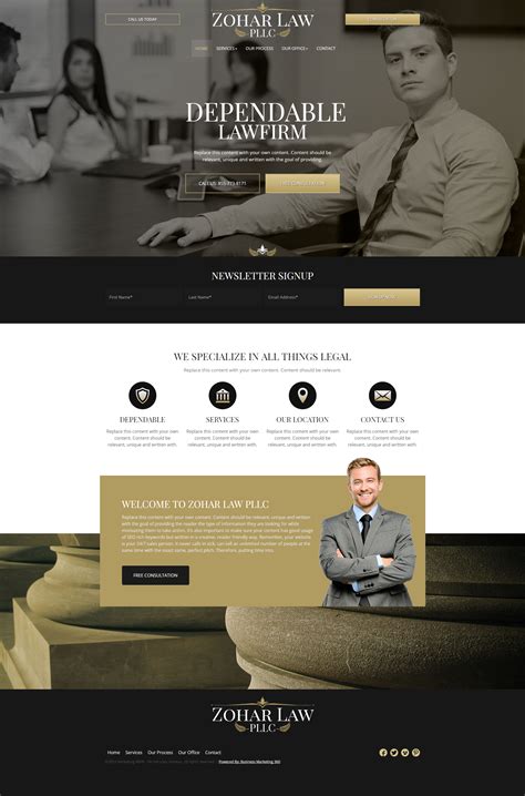Attorney Website Design Law Firm Website Design By Marketing Law