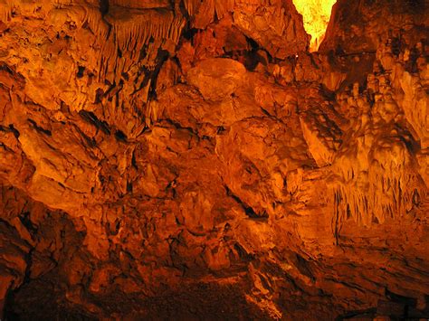 Cave In Wall Orange 1024x768 Wallpaper