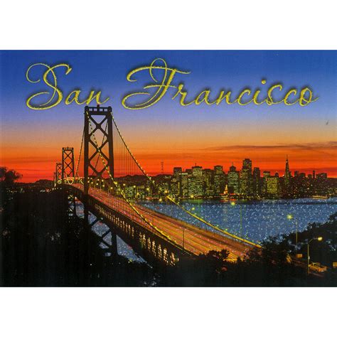 The Golden Gate Bridge Postcard 4x6