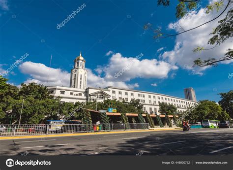 Manila Philippines Manila City Hall Seen Taft Avenue Stock Editorial