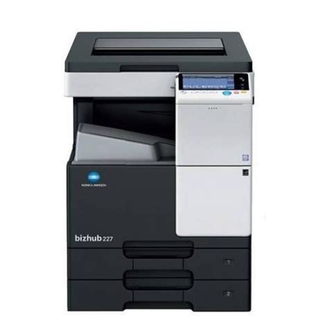 22/14 ppm in black & white and colour. Konica Minolta bizhub 227