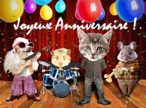 Carte D anniversaire Musicale Animée nanaryuliaortega blog