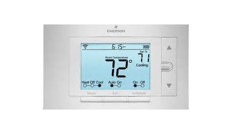 sensi smart thermostat manual operation