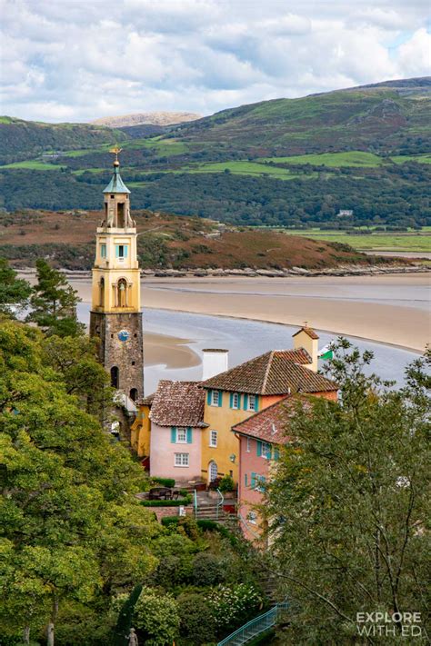 Portmeirion Wales The Pretty Italian Style Village Explore With Ed