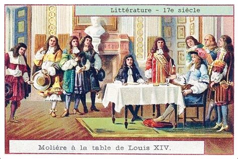 Molière à La Table De Louis Xiv À La Française