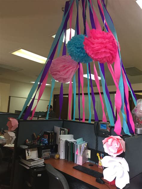 Pin By Lauren Petroff On Birthday Cubicle Birthday Decorations