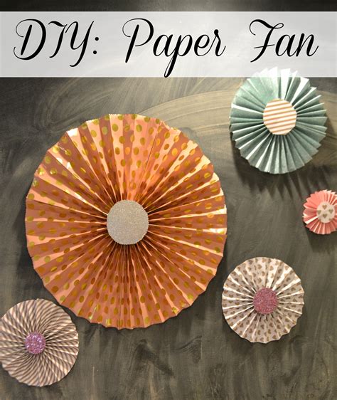 Diy Paper Fans Moms Without Answers
