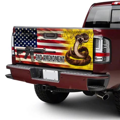 2nd Amendment Truck Tailgate Decal Sticker Wrap We The People Etsy