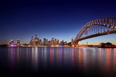 The Night Before Sydney Nye 2014 Skyline Cityscape Bridge Opera House