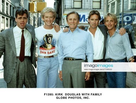 Kirk Douglas And His Sons Imago