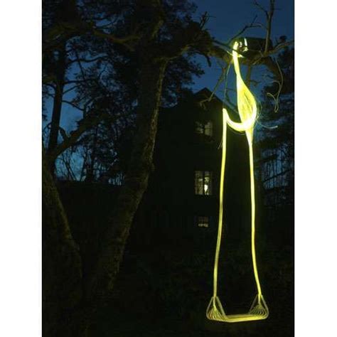 Playful Public Seating Glow In The Dark Swing Sets For Kids Outdoor Fun