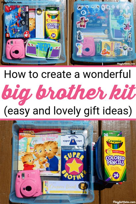 After making my children big siblings 2 (almost. Gifts for the new big brother: What we included in our big ...