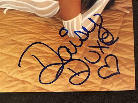Daisy Duxxx Duxe Signed X Photo Autograph Sexy Model Naughty America