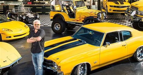 Pictures Of Guy Fieri S Very Yellow Car Collection