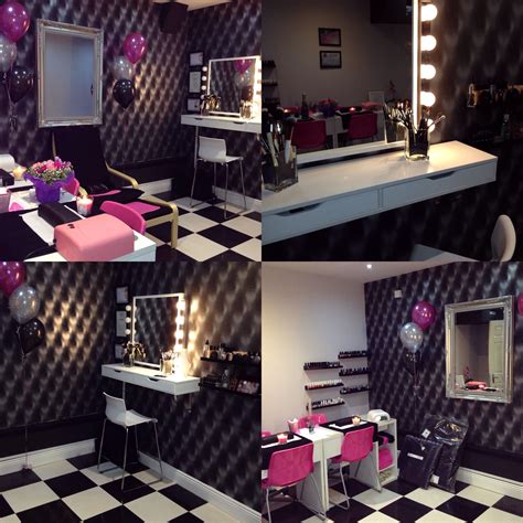Beauty Salon Makeup Stationvanity Mirror With Lights Beauty Room
