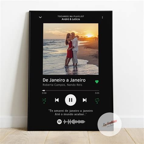 Quadro Interativo Spotify Elo7 Produtos Especiais