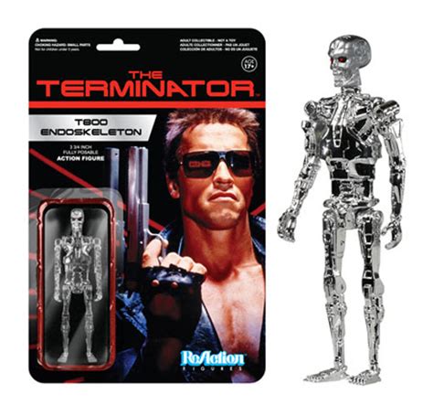 Terminator Reaction T800 Endoskeleton Chrome Awesometoyblog