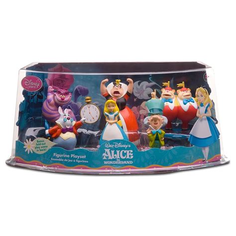 Disney Alice In Wonderland Figure Play Set 6 Pc Uk Toys