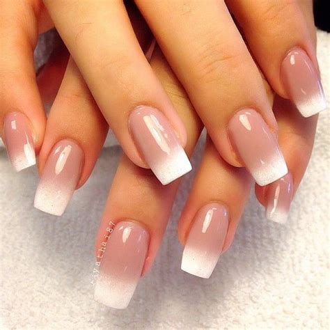 50 Amazing French Manicure Designs Cute French Nail Arts 2019 Nails