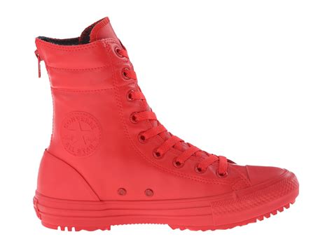 Converse Chuck Taylor® All Star® Rubber Hi Rise Boot X Hi In Red Red