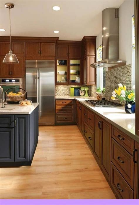 The kitchen cabinets play a large part in the look and feel of the room. Dark, light, oak, maple, cherry cabinetry and tedd wood ...