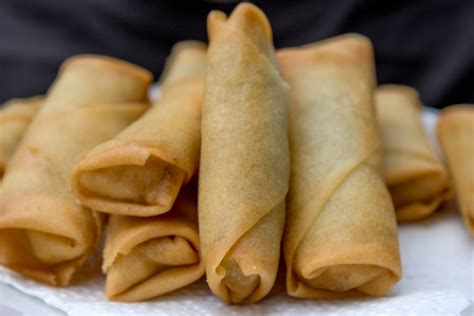They are also very versatile, there are so many different ingredients that you can put in them. Vietnamese Fried Spring Rolls recipe | Epicurious.com