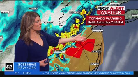 Tornado Warning In Effect In Multiple New Jersey Counties Youtube