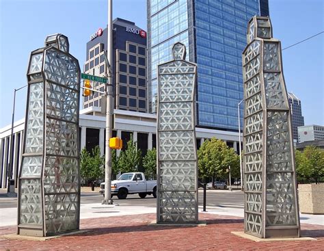 Architecture Art Bridges Buildings Cities City Indiana