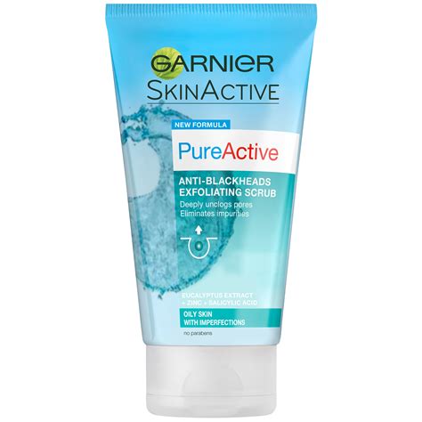 Buy Garnier Pure Active Anti Blackhead Scrub 150 Ml