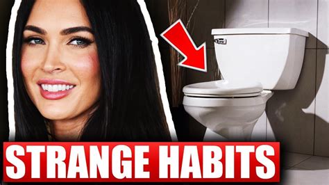 top 10 celebrities that have extremely strange habits youtube