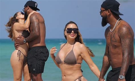 larsa pippen 48 wows in thong bikini as she packs on the pda with marcus jordan 32 daily