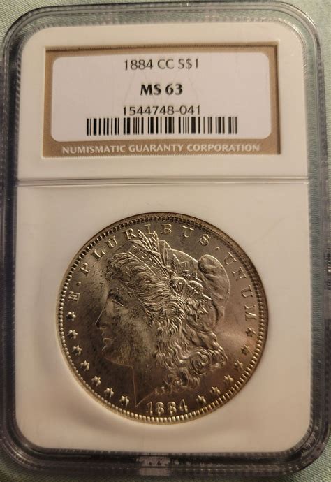 1884 Cc Morgan Silver Dollar Ngc Ms63 For Sale Buy Now Online Item